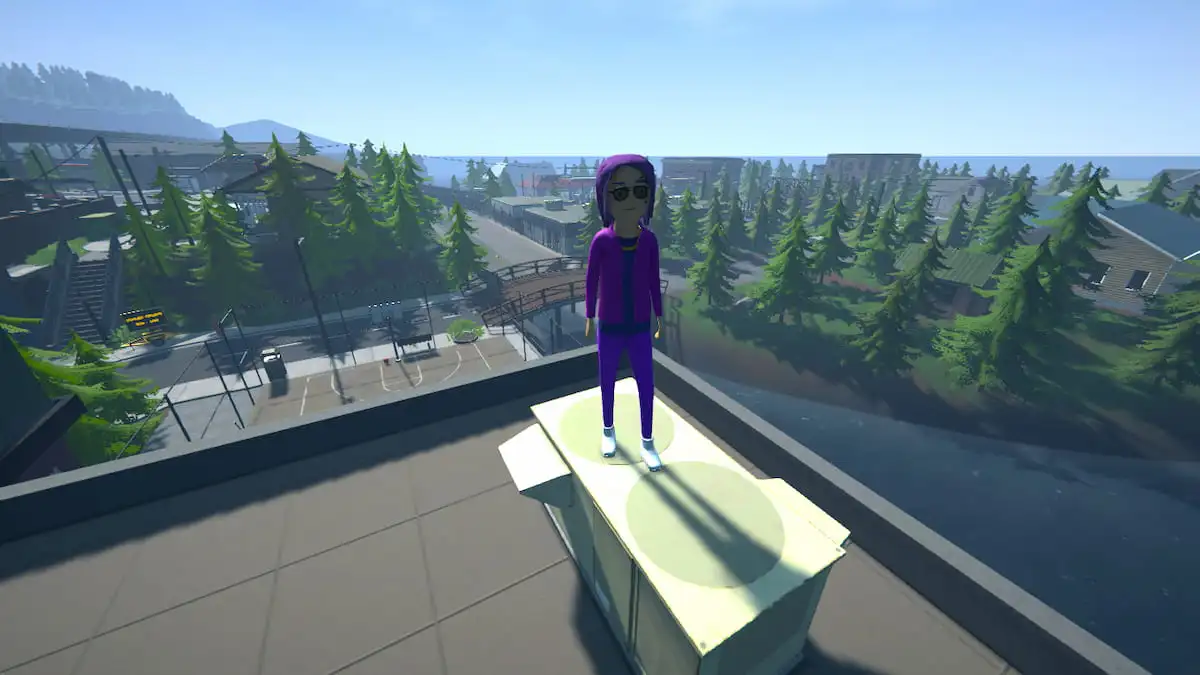 Picture showing Anti-Gravity effect on the player to climb higher buildings in Schedule 1.